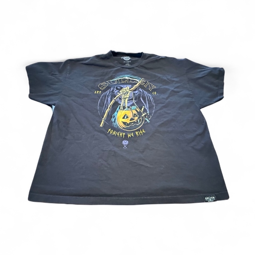 sullen art collective mens shirt 3xl Sulleween series Halloween black